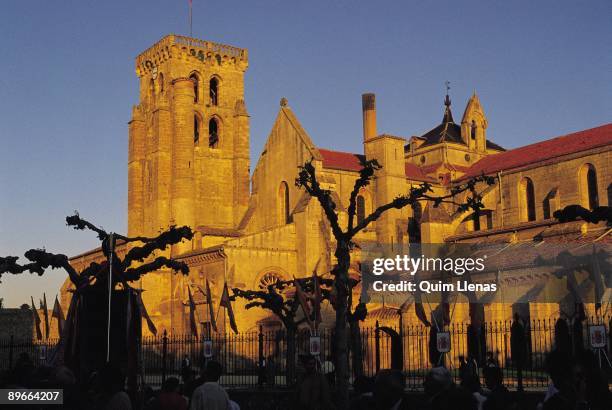 Royal Monastery of Las Huelgas. Burgos Panoramic view of the exterior of the Cistercian monastery been founded in the XII century and important...