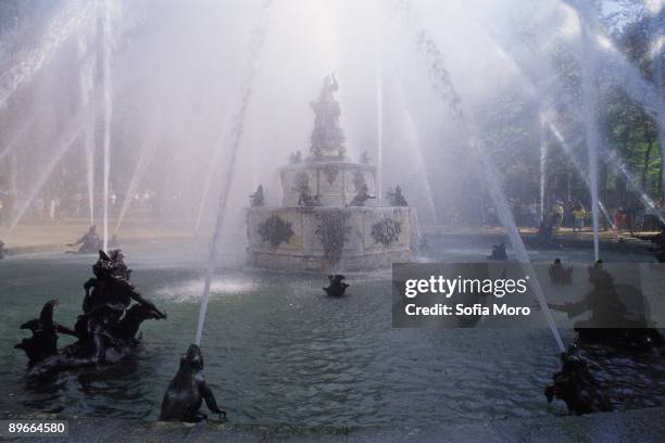 Fountain of the Frogs in the Gardens of La Granja de San Ildefonso View of the Fountain of the Frogs of the Gardens of La Granja de San Ildefonso....