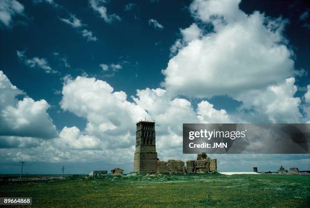 Villavicencio de los Caballeros View of some ruins in Villavicencio of the Caballeros. Valladolid province