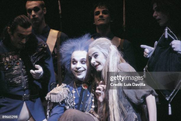 Lindsay Kemp and Nuria Moreno in ´The Cinderella´ Lindsay Kemp and Nuria Moreno in a moment of the performance