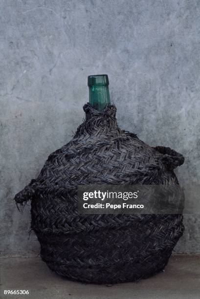 Carafe of Montilla wine Carafe of Montilla wine in Alvear cellars. Cordova province