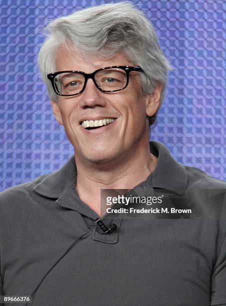 Executive Producer Peter Tolan of the television show "Rescue Me" speaks during the FOX portion of the 2009 Summer Television Critics Association...
