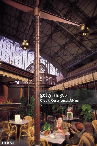 Bar in the Atocha railway station