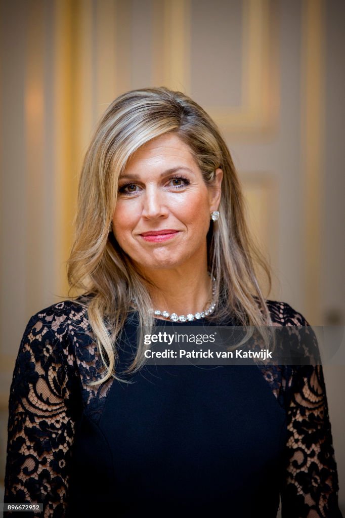 King Willem-Alexander and Queen Maxima host dinner for UN Secretary General Guterres at Palace Noordeinde