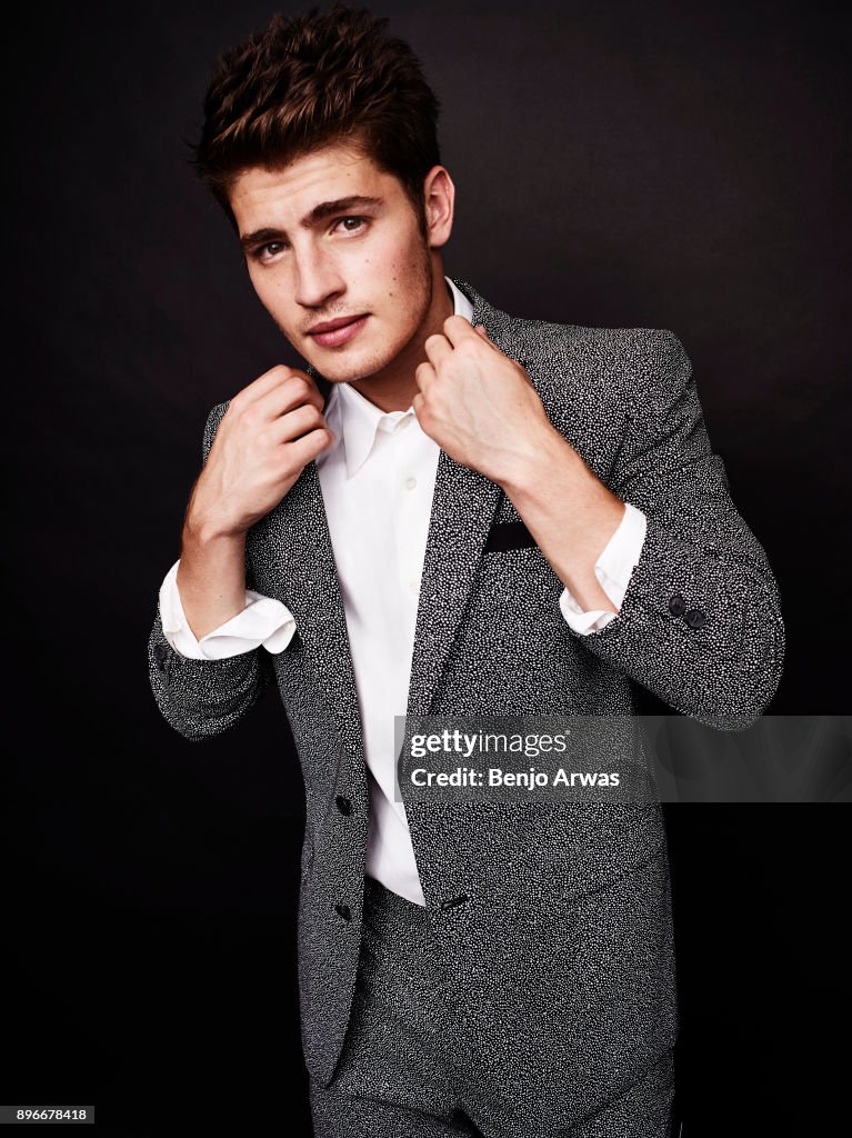 Gregg Sulkin, The Fashionisto, November 5, 2015