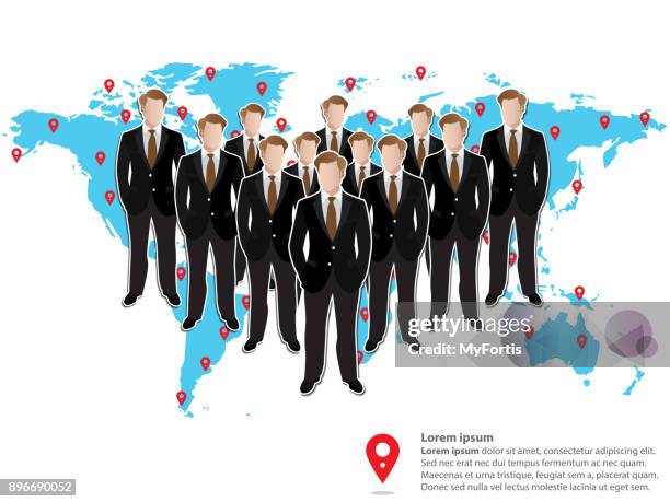 the great men team - professional dancer stock illustrations