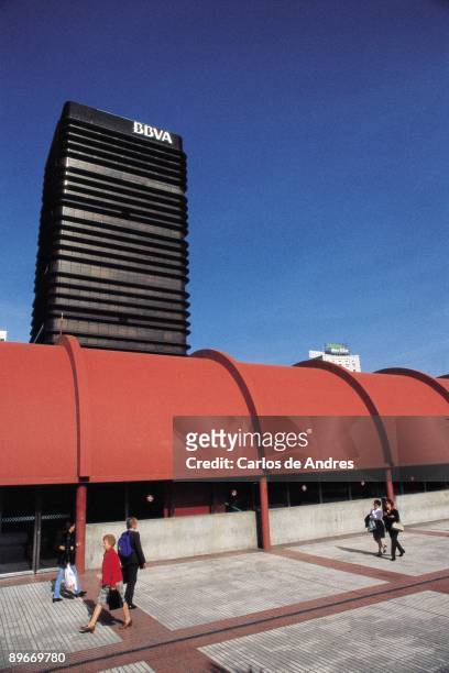Moderns buildings of Madrid: Building of the BBVA