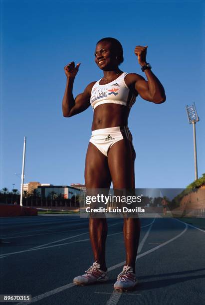 Portrait of Glory Alozie, athlete