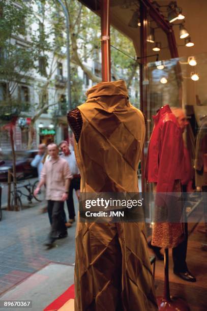 Barcelona, Spain. Antonio Miro boutique.