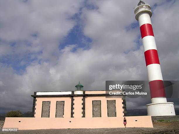 tenerife, canary islands. spain. punta de rasca lighthouse (arona). - cielo nubes stock pictures, royalty-free photos & images