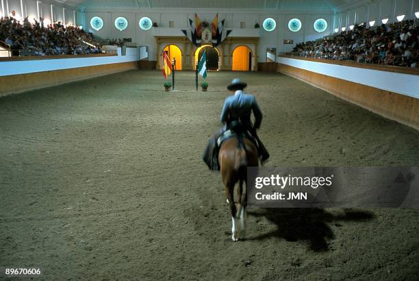 "Royal Andalusian School of Ecuestrian Art". Exhibition. Jerez de la Frontera. Cadiz.