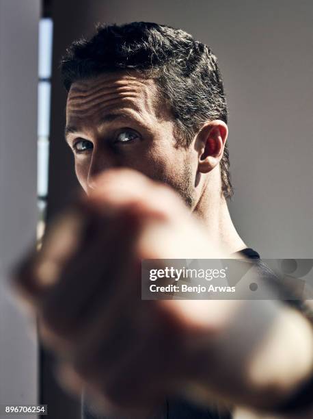 Actor Jonathan Tucker is photographed for The Wrap on April 2, 2016 in Los Angeles, California.