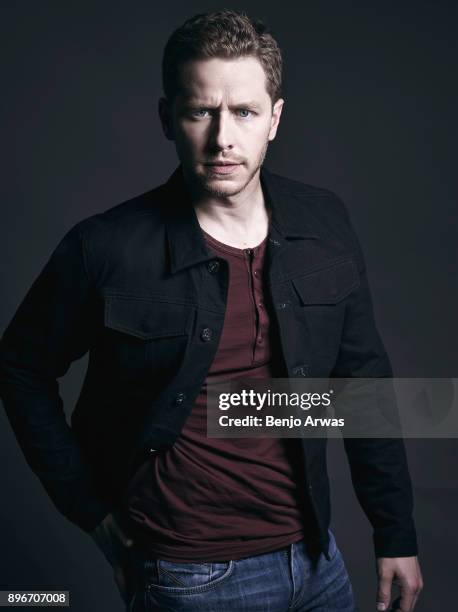 Actor Josh Dallas is photographed for The Fashionisto on October 15, 2014 in Los Angeles, California.