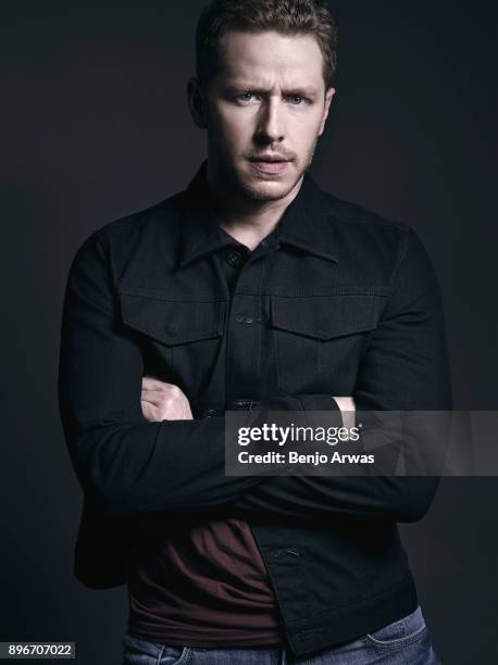 Actor Josh Dallas is photographed for The Fashionisto on October 15, 2014 in Los Angeles, California.