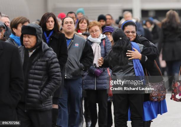 Thousands came out to the International Centre for the memorial for billionaires Honey and Barry Sherman. The two were found dead in their Toronto...