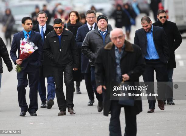 Thousands came out to the International Centre for the memorial for billionaires Honey and Barry Sherman. The two were found dead in their Toronto...