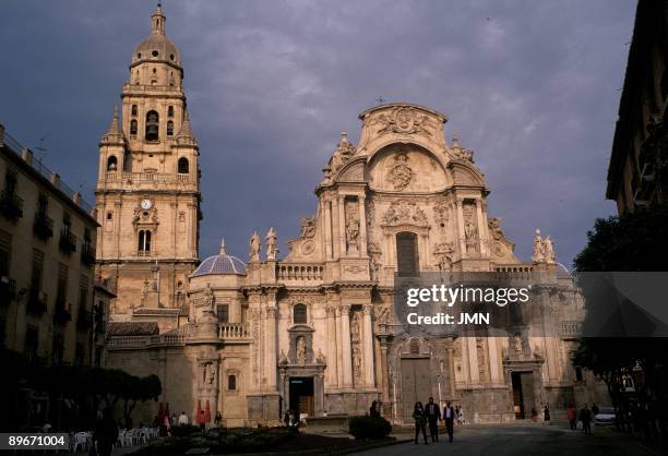 Cathedral of Murcia. Baroque art.