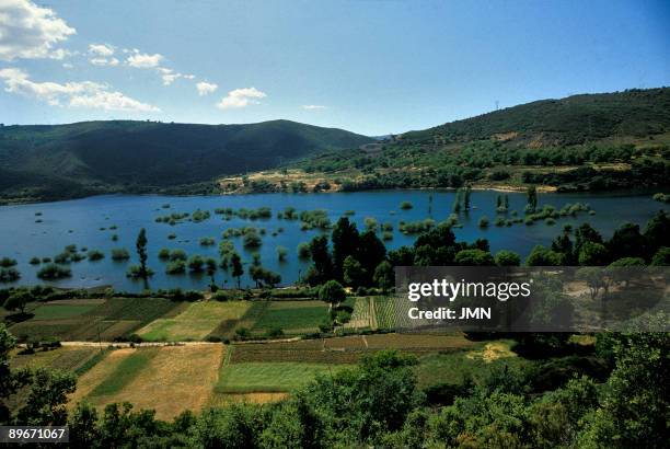 Orense. Valley of the river Sil.