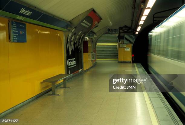 Madrid. Subway station