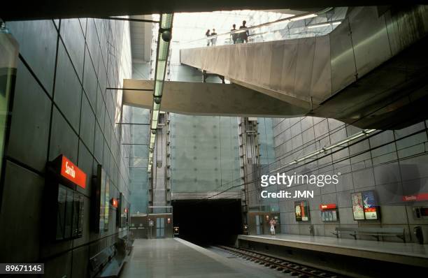 Bilbao. Underground, design by Norman Foster.