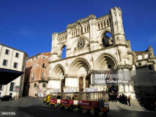November 11, 2007. Cuenca, Castile La Mancha, Spain. Santa Maria Cathedral. First Gothic cathedral of Castile.