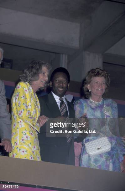 Eunice Kennedy Shriver, Pele, and Patricia Kennedy Lawford