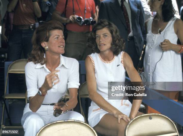 Patricia Kennedy Lawford and Eunice Kennedy Shriver