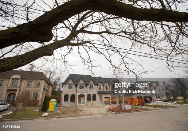 Homes in the neighbourhood near the Old Colony property owned by Barry and Honey Sherman.