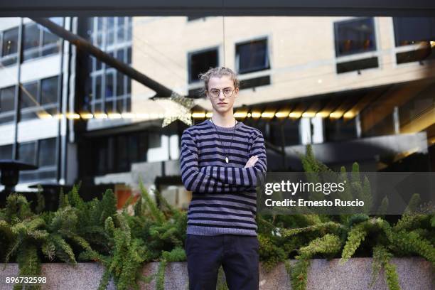 Ludovico Girardello attends 'Il Ragazzo Invisibile' photocall Hotel Visconti on December 21, 2017 in Rome, Italy.