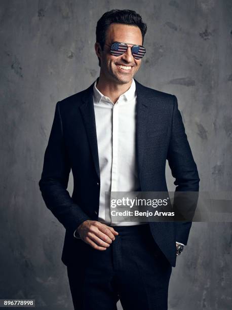 Actor Reid Scott is photographed for The Wrap on April 1, 2016 in Los Angeles, California.