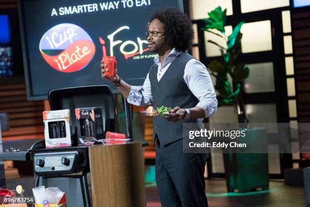 Episode 916" - An entrepreneur from New York City presents an innovative line of flatware, cups and plates that makes eating more hands-free and...