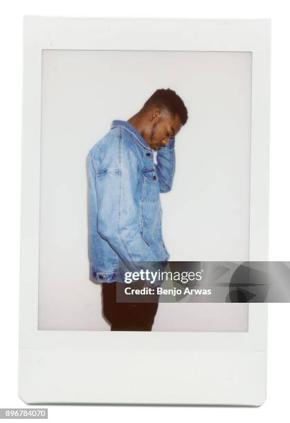 Actor Stephan James is photographed for The Wrap on February 23, 2017 in Los Angeles, California.