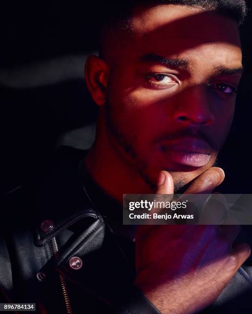 Actor Stephan James is photographed for The Wrap on February 23, 2017 in Los Angeles, California.