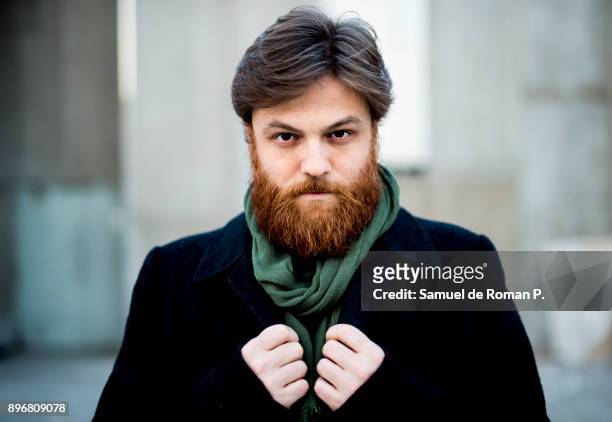 Alfredo Noval poses during a portrait session on December 18, 2017 in Madrid, Spain.
