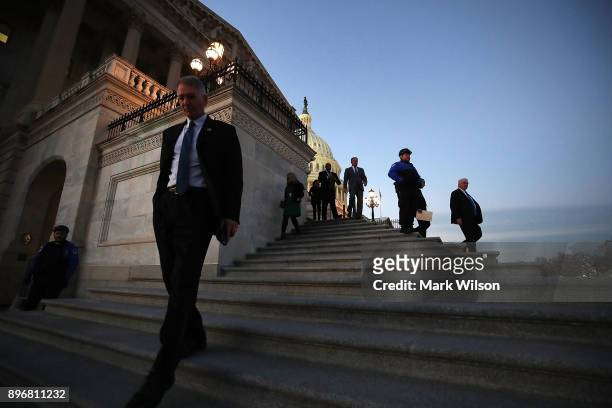 Members of the House of Representatives leave for Christmas break after passing a stopgap measure that will avoid a government shutdown one day...