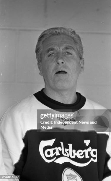Liverpool FC Manager Roy Evans before the match with Dundalk FC at Oriel Park, Dundalk, Louth, .