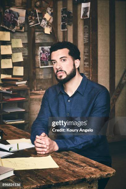 Ezra Edelman is photographed for The Hollywood Reporter on September 5, 2016 in Los Angeles, California. PUBLISHED IMAGE.