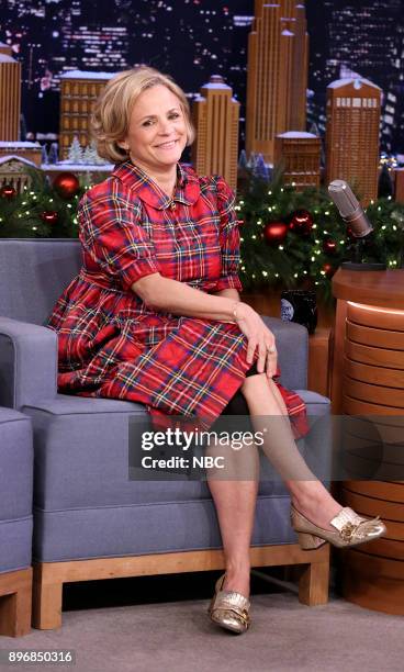 Episode 0795 -- Pictured: Actress/Comedian Amy Sedaris during an interview on December 21, 2017 --