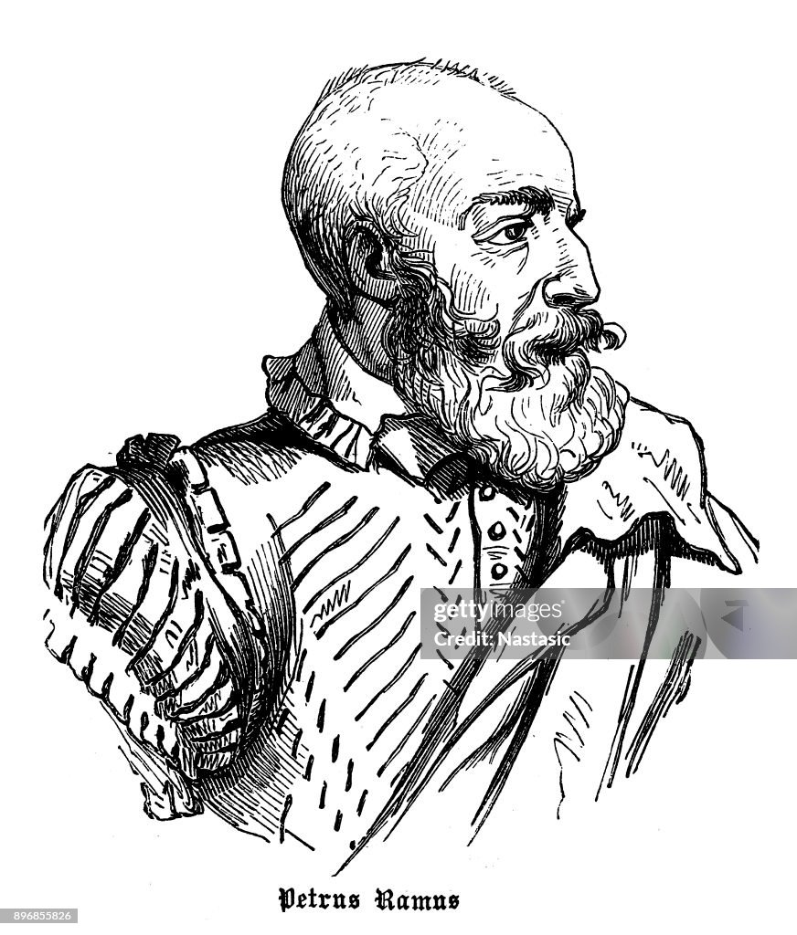 Peter Ramus Map Petrus Ramus French Humanist Logician And Educational Reformer A ...
