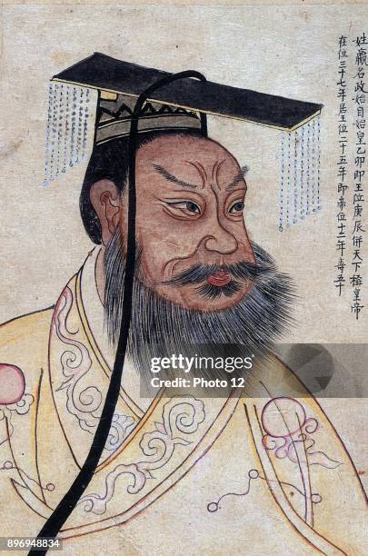 Qin Shi Huangdi, First Emperor of Qin Dynasty.