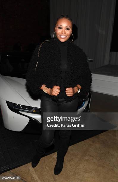 Television personality Cynthia Bailey attends BMW Presents "Celebration of Culture" at Georgia Freight Depot on December 21, 2017 in Atlanta, Georgia.