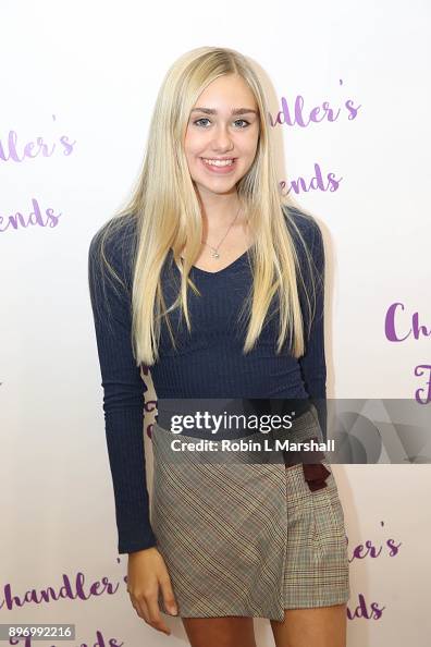 Emily Skinner attends Chandler's Friends Toy Drive and Wrapping Party