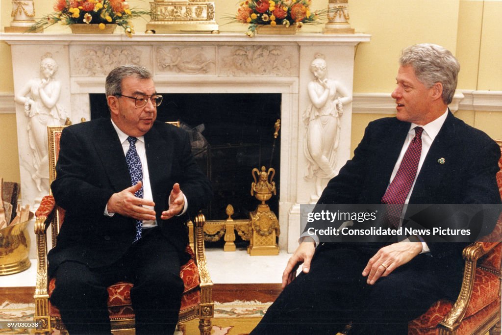 Primakov & Clinton In The White  House