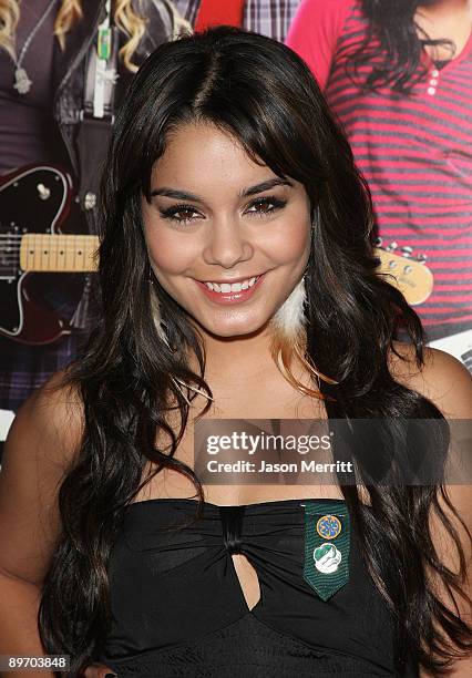 Actress Vanessa Hudgens arrives at the Girl Scout screening of "Bandslam" on August 7, 2009 in Los Angeles, California.