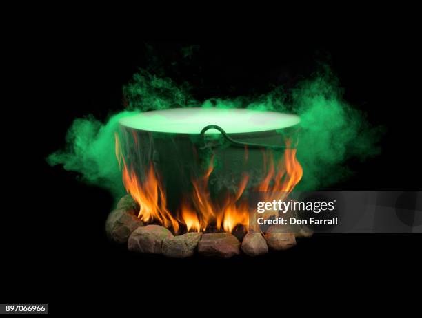 caldron - witch costume stock pictures, royalty-free photos & images