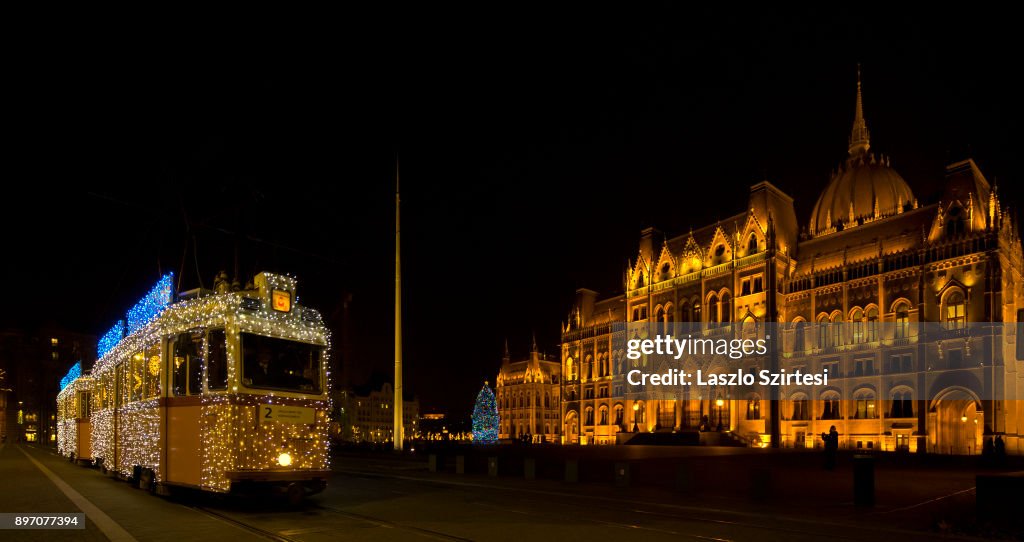 Advent season in Budapest