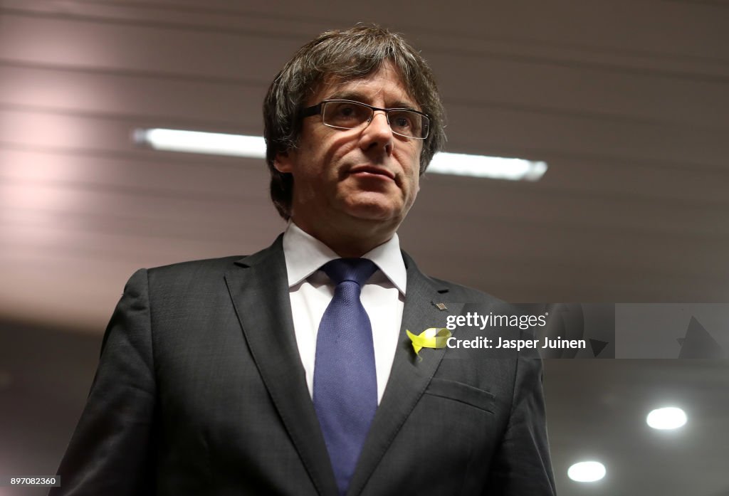 Puigdemont Reacts To Catalan Election Result