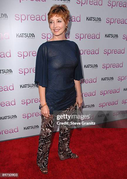 Sharon Lawrence arrives at the Los Angeles premiere of "Spread" at ArcLight Hollywood on August 3, 2009 in Hollywood, California.