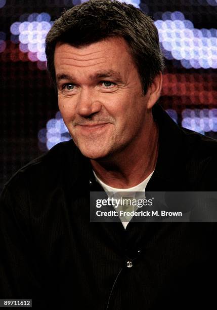 Actor Neil Flynn of the television show "The Middle" speaks during the ABC Network portion of the 2009 Summer Television Critics Association Press...