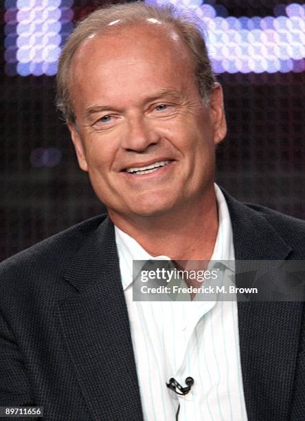 Actor Kelsey Grammer of the television show "Hank" speaks during the ABC Network portion of the 2009 Summer Television Critics Association Press Tour...